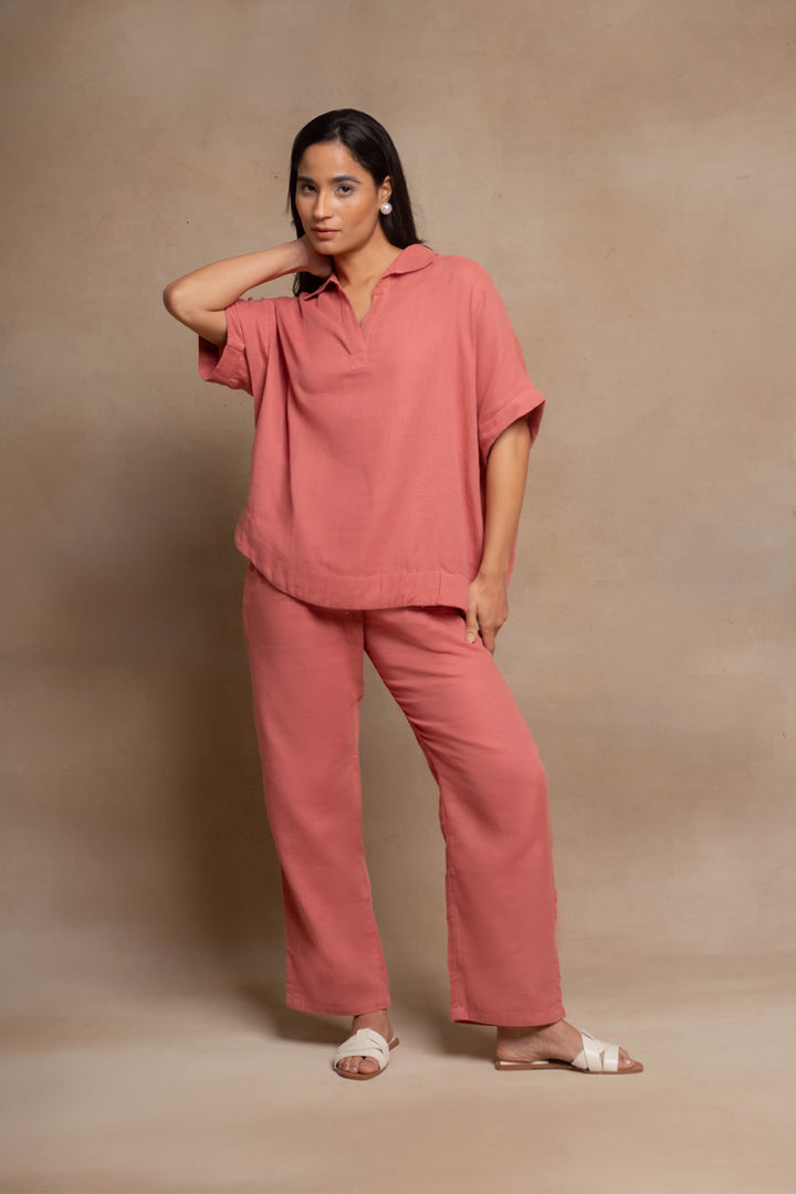 Lavasa Co-ord Set: Mulberry