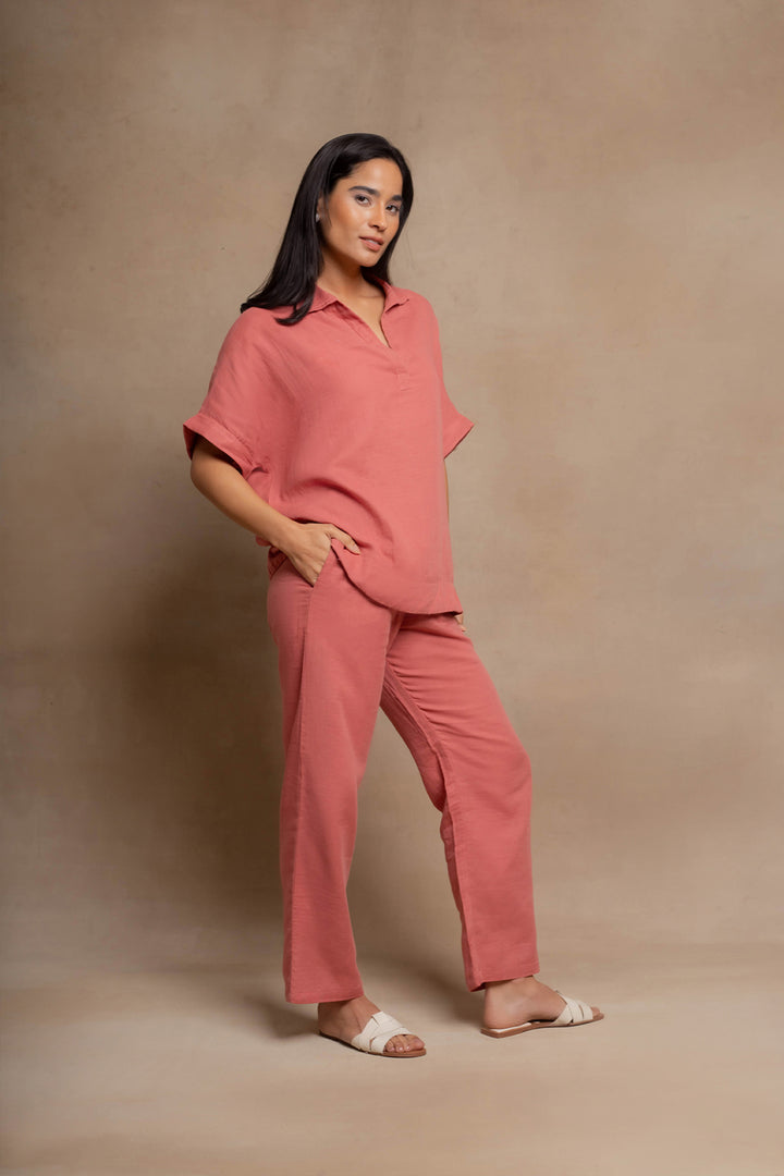 Lavasa Co-ord Set: Mulberry