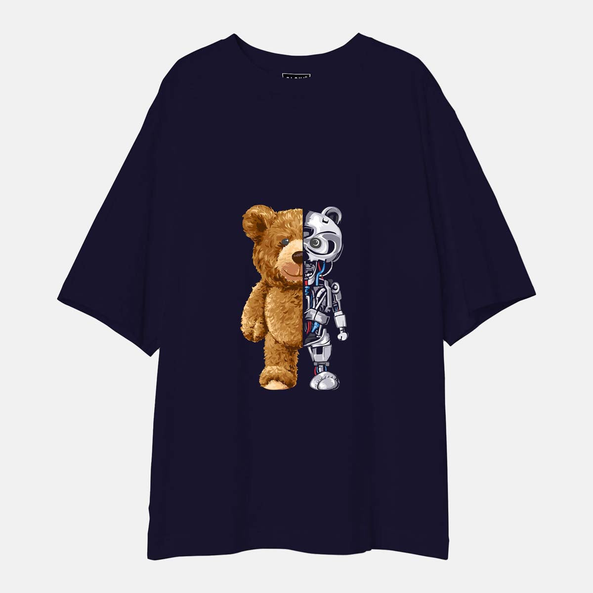 ROBO TEDDY - Printed Oversized Tees