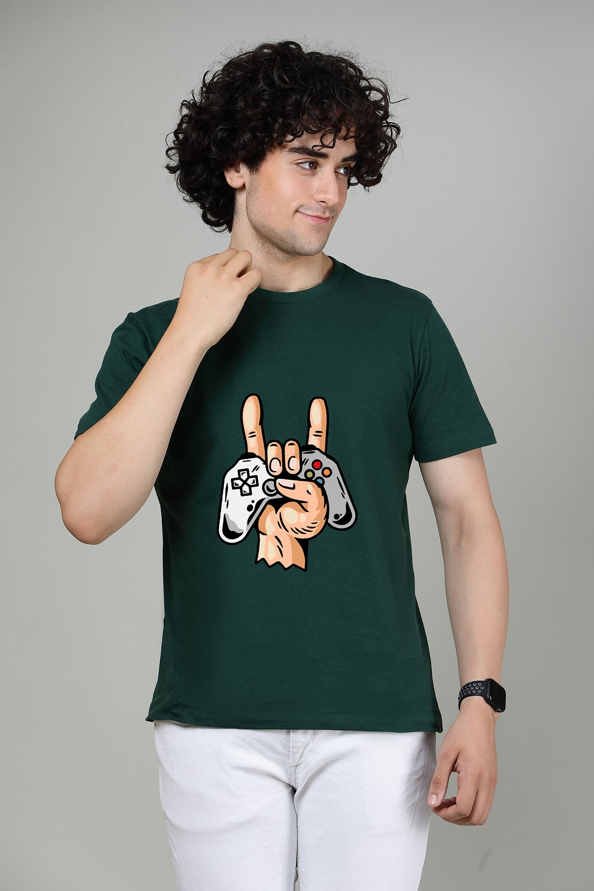 MODERN GAMEPAD - Printed Half sleeves T- Shirt