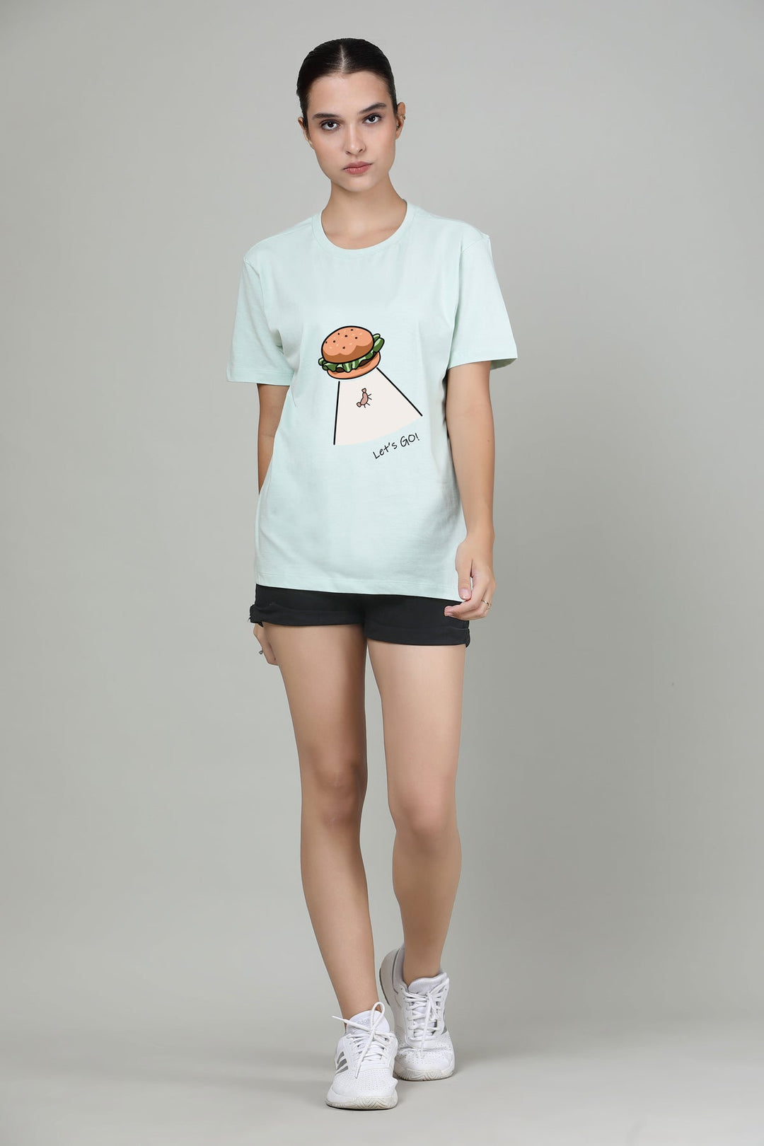 Lets Go - Printed Half sleeves T- Shirt