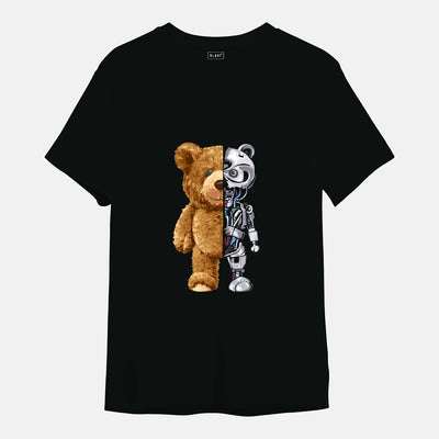 ROBO TEDDY - Printed Half sleeves T- Shirt
