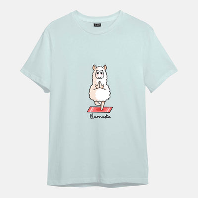Llamaste - Printed Half sleeves T- Shirt