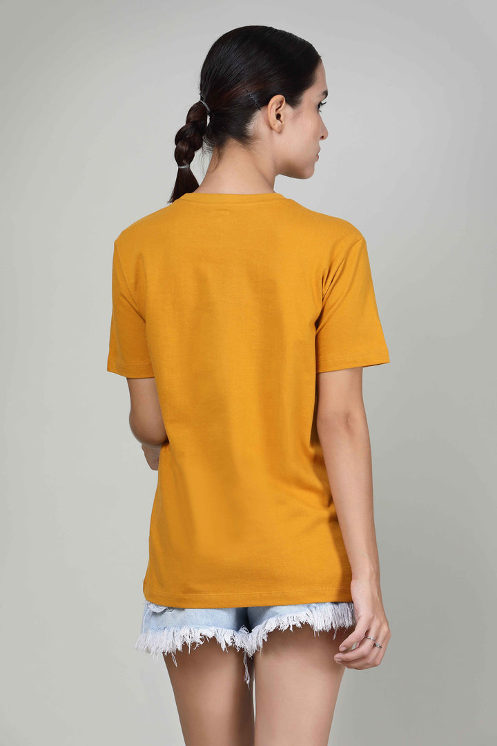 Honey Mustard - Womens Half sleeves T- Shirt