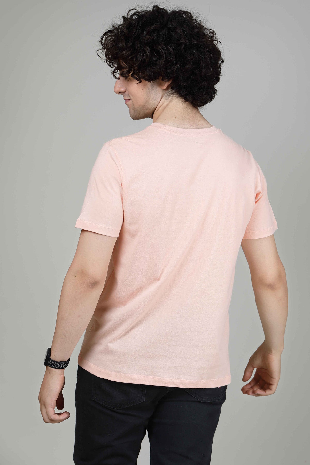 Pueblo Peach - Half sleeves T- Shirt