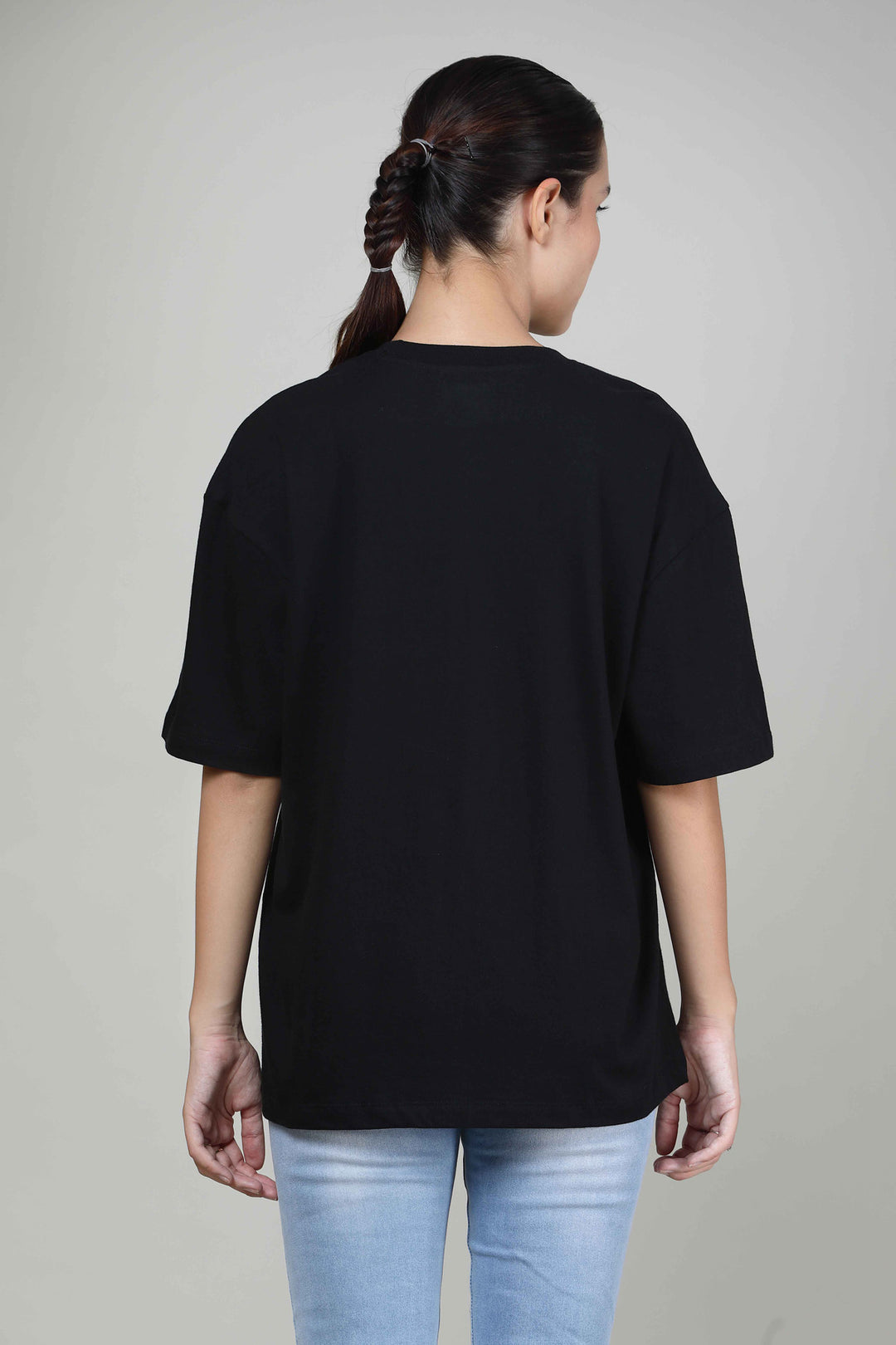 Black - Women Oversized Tees
