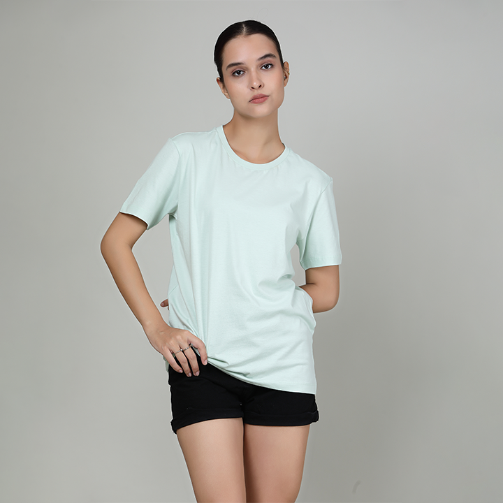 Fresh Mint - Womens Half sleeves T- Shirt